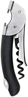 OXO Steel Double Lever Waiter's Corkscrew,Silver/Black,1 CT