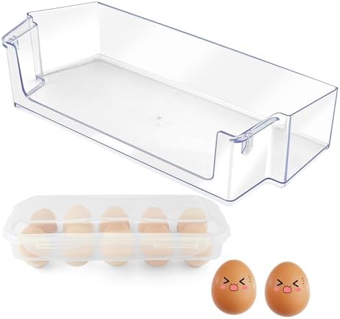 W11239961 W10900538 Door Shelf Bin with Additional Egg Tray