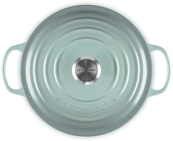 Le Creuset Enameled Cast Iron Signature Deep Round Oven, 6.5 qt., Sea Salt