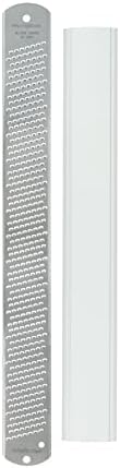 Microplane All-Stainless Steel Lemon Zester Tool, Blade made in the