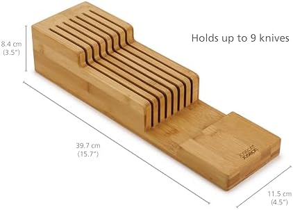 Joseph Joseph DrawerStore Compact Knife Organizer, holds up to 9