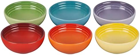 Le Creuset Set Of 6 Vancouver Pinch Bowls 2 Oz Multi