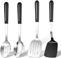 4 Pcs Cooking Utensils Set, Stainless Steel Kitchen Utensils, Heat