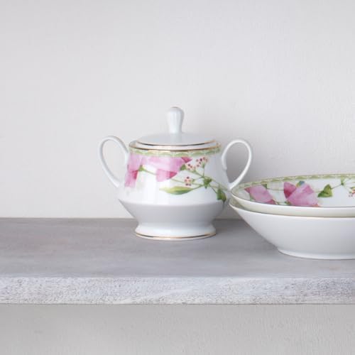 Noritake Poppy Place Sugar and Creamer Set
