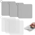 6 PCS Silicone Floor Drain Covers, Anti-Odor Drain Cover Mats for