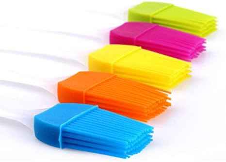 20 Pcs Silicone Pastry Brush Set for Baking and Bbq Basting