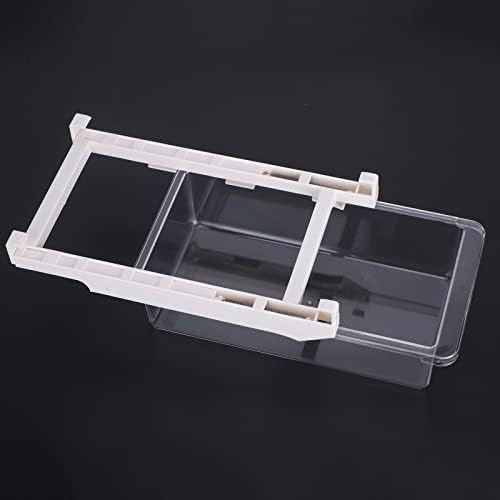 Aramox Refrigerator Storage Drawer, ABS Fridge Organizer Drawer, 29 X