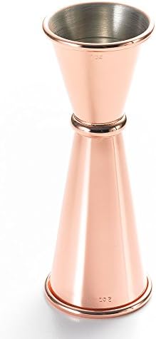 Barfly Japanese Style Jigger, 1 oz x 2 oz, Copper