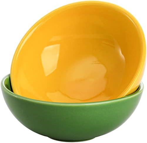 ZENFUN Set of 8 Ceramic Pinch Bowls Set, 3.5 Oz Porcelain Round Sauce