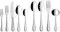 Villeroy & Boch Mademoiselle 64 Piece Flatware Set for 12, Includes