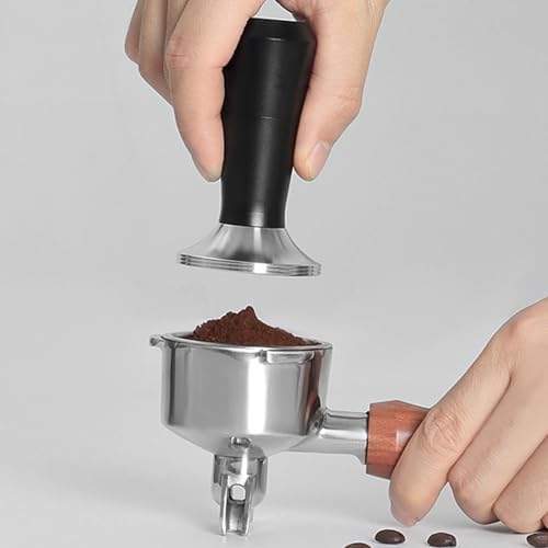 VINGVO Stainless Steel Coffee Needle Distributor,Tamper & Stirrer Set