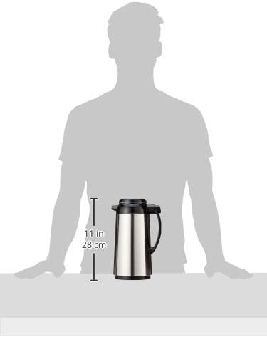 Zojirushi AFFB-10SAXA Premium Thermal Carafe, 1.0 Liter, Brushed