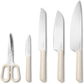 Caraway 5 Piece German Steel Kitchen Knife Set
