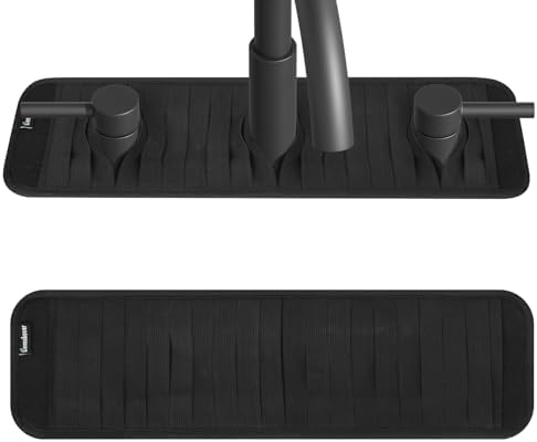 Faucet Mat for Bathroom Sink - Easy to Clean, Anti-Slip Splash Guard