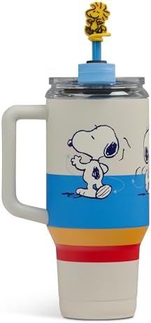 Igloo Peanuts 32 oz Travel Mug, Snoopy Disco Party