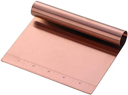 Pastry Cutter Bench Scraper & Chopper Stainless Steel Mirror Polished