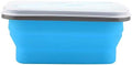 Silicone Collapsible Lunch Box, 600ml Food Storage Container with