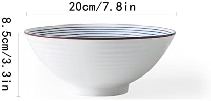 Chicken Salad Bowl Ceramic Mixing Bowls for Kitchen, Large Salad