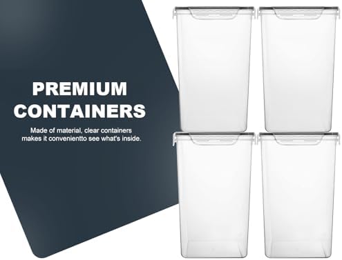 M MCIRCO Extra Large 4 Pack 6.5L Food Storage Containers