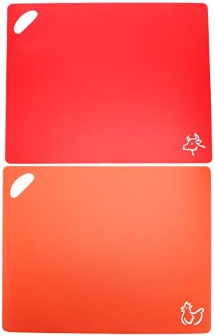 6 - Piece Color - Coded Cutting Board Set, Flexible Non - Slip