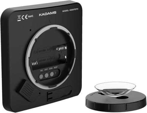 KADAMS Waterproof Shower Clock with Countdown Timer