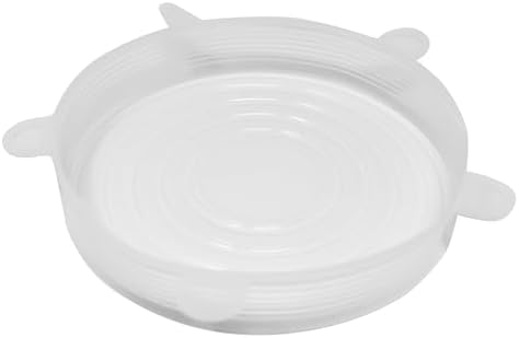 Norpro 6 Piece Reusable Silicone Lids, 2.5" to 11"