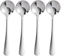 18/8 Soup Spoons 304 Stainless Steel 4-Piece Sppons Set
