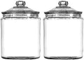 Anchor Hocking Heritage Hill 1 Gallon Glass Jar, Set of 2