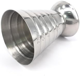 3 Pack 75ml Stainless Steel Jigger Cups with Measurement Scale
