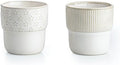 Espresso Cups Set of 2, 4oz Espresso Shot Cups, Mini Coffee Mugs
