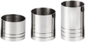 Stainless Steel Measuring Cup Jigger Set, 3-Piece