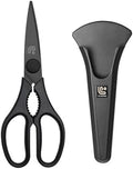 Linoroso Kitchen Scissors All Purpose with Magnetic Holder for