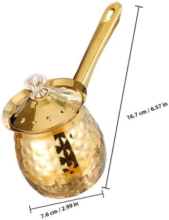 Xmas Stainless Steel Milk Frothing Pitcher 200ml with Narrow Spout