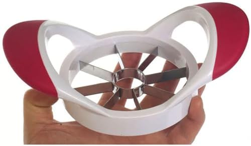 Montessori Apple Slicer & Corer, Child-Safe Fruit Cutter Tool with