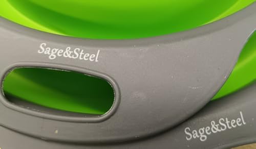 Sage & Steel Silicone Sink Strainer— Collapsible Design for Kitchen