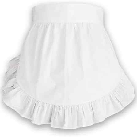 CRB Fashion Waist Apron Kitchen Cooking Restaurant Cotton Bistro Half