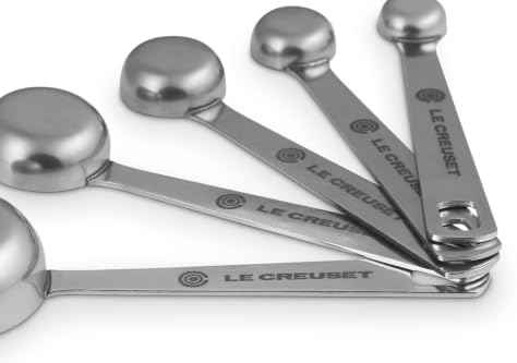 Le Creuset Stainless Steel Measuring Spoons, Set of 5