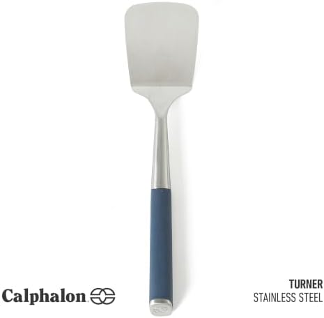 Calphalon Solid Turner, Cooking Spatula, Kitchen Spatula, Stainless