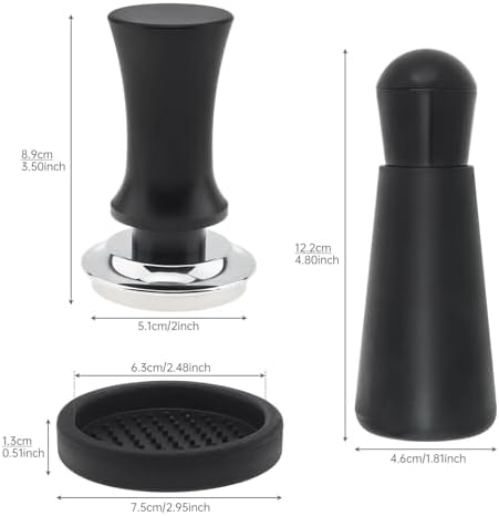 51mm Espresso Tamper and Distributor Tool Set, Coffee Handle Tamper