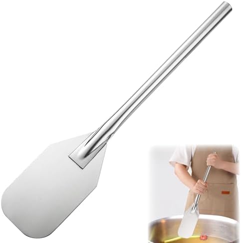 Vivicreate 36 Inch Stainless Steel Crawfish Paddle Mixing Paddle for