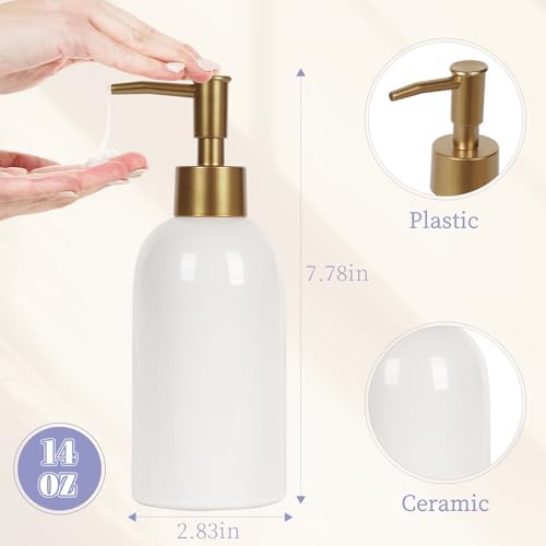 Natheeph 14OZ Bathroom/Kitchen Soap Dispenser