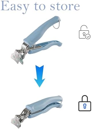 Stainless Steel Bowl Gripper Clips, 3, Blue Green Pink