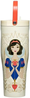 Corkcicle Go Cup XL Travel Tumbler with Handle, 30 oz, Disney Snow