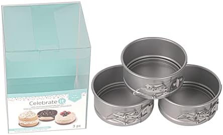 Celebrate It Non-Stick Mini Springform Pan Set