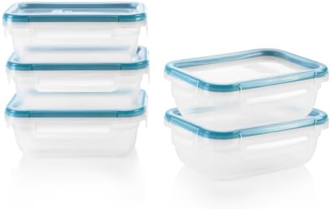 Snapware Plastic Total Solution 5-Pack 3-Cup Food Storage Set