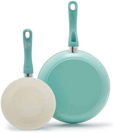 GreenLife 2 Piece (7” & 10”) Ceramic Nonstick Frying Pan Set