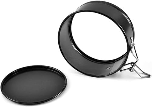4 Inch Springform Cake Pan Set of 4, Non-Stick Round Mini Cake Tins