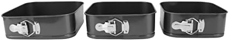 Springform Cake Pan Nonstick Stainless Steel Spring Buckle for Baking