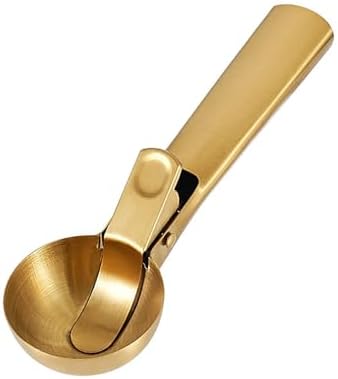 Ice Cream Scoop, Stainless Steel Dishwasher Safe Professional Heavy