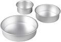 Wilton Aluminum Round Cake Pan Set, Made Without PFAS, 3-Piece